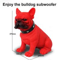ราคา Portable Wireless Bluetooth Speakers Bulldog Full Dog Portable Music Player Stereo Caxia de som Boom Box Sound System with radio (10213587806)