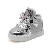 ราคา รองเท้ามีไฟกระพริบ รองเท้าผ้าใบสำหรับเด็กผู้หญิง รองเท้่าผ้าใบเด็กมีไฟกระพริบ (5946436138)