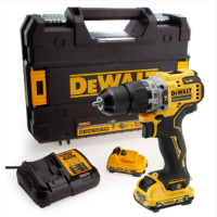 ราคา DEWALT สว่านกระแทก 12V รุ่น DCD716C2K และ รุ่น DCD706D2 มาพร้อม แบต แท่นชาร์จ เครื่องมือช่าง รับประกัน (20356802049)