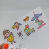 ราคา สติกเกอร์ ลายการ์ตูน น่ารัก ตกแต่ง DIY ราคา 1 แผ่น สติ๊กเกอร์การ์ตูนน่ารัก สติกเกอร์ไดคัท สติ๊กเกอร์ไดคัท (10729666197)
