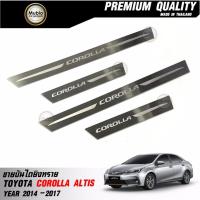 ราคา TGR ชายบันไดยิงทราย สคัพเพลท สแตนเลสสติล โตโยต้า โคโรลล่า อัลติส TOYOTA COROLLA ALTIS ESport SEDAN 2014 2020 (141110674)