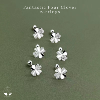 ราคา MNL Fantastic Four Clover สร้อยคอใบโคลเวอร์ 4 แฉกแห่งโชคลาภ สร้อยคอผู้หญิง สร้อยคอเงินแท้ สร้อยคอแฟชั่น สร้อยคอจี้ สร้อยคอเงิน จี้สร้อยคอ (21347908392)