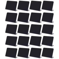 ราคา ชุดติดฉลากกระดานดำขนาดเล็ก20ป้ายราคาอาหารป้ายราคาอาหารสำหรับงานแต่งงานกระดานดำขนาดเล็ก4X3นิ้ว (14622620566)