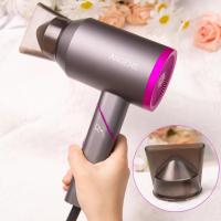 ราคา Angenil เครื่องเป่าลมไอออนประจุลบสำหรับร้านเสริมสวยมืออาชีพ1800W สำหรับการอบแห้งอย่างรวดเร็วพกพาได้สำหรับการเดินทาง3ระบบทำความร้อน2ระดับปุ่มเย็น (21170933563)