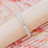 ราคา พร้อมส่ง แหวนแถวเพชรแท้ เพชรเบลเยี่ยมคัต น้ำ100 ทองคำแท้9K ทอง37 5 9KPRO8 (18871048239)