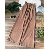 ราคา Set2ชิ้น เสื้อครอปแขนกุด เสื้อกล้าม กางเกงขายาว กางเกงวอร์ม เอวระบาย ชุดเซ็ต PooGun Shop (18939353926)