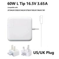 ราคา อะแดปเตอร์แปลงไฟ60W สายชาร์จ AC หัว L t สำหรับ13นิ้ว Macbook Pro A1344 A1330 A1342 A1278 A1185 A1184 A1181 A1435 A1425 A1502พร้อมปลั๊ก UK US (20874088691)