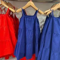 ราคา UNIQLO เดรสผ้าฝ้ายเด็กหญิงบ้านของคุณ2323ฤดูใบไม้ผลิและฤดูร้อนทำให้ขาวลดอายุลดกระโปรงมีจีบ454268น้ำขึ้นน้ำลง (19943294138)