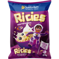 ราคา Sanitarium Ricies Oven Popped Rice 275g แซนนิทาเรียม ริชชี่ โอเวน ซีเรียล อาหารเช้า (467934644)