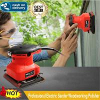 ราคา คลังสินค้าพร้อม COD เครื่องขัดทรายไฟฟ้าแบบมืออาชีพงานไม้ขัดผนังไม้สีขัดเครื่องมือขัดเครื่องมือขาตั้งไฟฟ้า (3623660009)