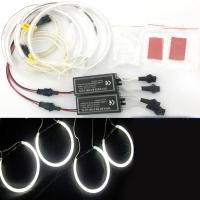 ราคา Pellet12 4 131 มม สีขาวหลอดไฟ CCFL LED Angel Eyes Halo ไฟวงแหวนไฟหน้าสำหรับ BMW E36 E46 E39 E38 (651012159)