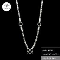 ราคา ฮักเงินน่านพร้อมจัดส่ง สร้อยคอเงินแท้ 92 5 สร้อยคอ 3 มิลลิเมตร สร้อยคอรมดำ สร้อยคอเส้นใหญ่ สร้อยคอ 30 นิ้ว สร้อยผู้ชาย (20816514039)