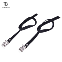 ราคา TONGBAO01 1คู่รอบเหยียบไม่ลื่นสายรัดจักรยานปั่นจักรยานรองเท้านิ้วเท้าปลอกผูกเชือก (20476871592)