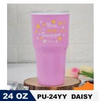 ราคา Eskimo แก้วน้ำเก็บความเย็น แก้วน้ำพลาสติก ขนาด 24 ออนซ์ ลายเดซี่ รุ่น PU 24YY (18150329030)