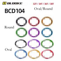 ราคา BLOOKE 104BCD รอบ วงรี32T 34T 36T 38T ห่วงโซ่แคบกว้างจักรยานเสือภูเขา MTB จานหน้า BCD104ใช้สำหรับ SHIMANO SRAM FOVNO Crankset (12687672284)