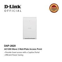 ราคา D Link DAP 2620 Nuclias Connect AC1200 Wave 2 Wall Plate Access Point (20687390228)