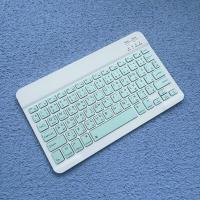 ราคา คีย์บอร์ดBluetooth เมาส์ไร้สาย ใช้ได้กับโทรศัพท์มือถือ Android คอมพิวเตอร์ Wireless Bluetooth keyboard บลูทู (17288286254)