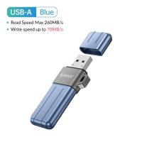 ราคา ORICO 256GB USB 3 2ไดรฟ์ปากกา260เมกะไบต์ วินาทีอลูมิเนียม USB Flash Drive 128GB 64GB 32GB สีสัน Pendrive สำหรับ Type C Android Micro PC (16543202990)