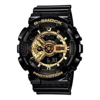 ราคา Casioผู้ชายนาฬิกากีฬาแฟชั่นนาฬิกาลำลองG SHOCKผู้ชายนาฬิกาแฟชั่นGA 110GBสีดำทอง (21308330839)