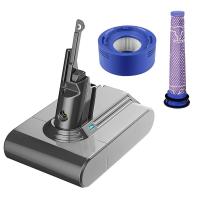 ราคา 21 6V V7 Battery Adapter Front Rear Filters Replace for Dyson V7 FLUFFY V7 Animal V7 Pro Vacuum Cleaner (20042599473)