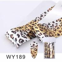 ราคา ฟอล์ยแต่งเล็บ ฟอยล์ลอกลาย แต่งเล็บลายเสือ สุดฮิต (19409816096)