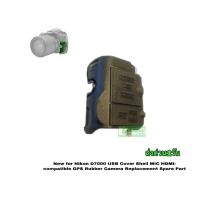 ราคา Nikon D7000 Rubber ยางข้าง USB HDMI MIC Rubber Side Cover Replacement Camera spare parts ส่งด่วน1วัน (15981842837)