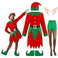 ราคา ชุดชุดลายเอลฟ์คริสต์มาสชุดลายเอลฟ์ผู้ใหญ่สำหรับเด็กชุดแฟนสีสำหรับสุนัขหมวกเอลฟ์ชุดคอสเพลย์ซานตี้สำหรับผู้หญิงถุงเท้าเข็มขัดรองเท้าคริสต์มาส (20797843684)