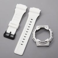 ราคา AQ S810W ซิลิโคนสายนาฬิกาข้อมือ Bezel สำหรับ Casio G SHOCK AQ S800นาฬิกายางกันน้ำและ Bracelet18mm สำหรับ AQS810 (20035840936)