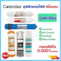 ราคา ชุดไส้กรองน้ำ RO 5 ขั้นตอน 6 ขั้นตอน เรซิ่น น้ำแร่ COLANDAS 50 100 150 GPD USA PP Carbon Resin Post Treatton Pentair Mazuma Hydromax Hydro max (16922739655)