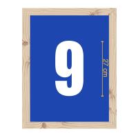 ราคา บล็อกเบอร์สกรีนเสื้อ 16x20 นิ้ว บล็อกสกรีนตัวเลข บล็อคสกรีนเบอร์เสื้อ (502102575)