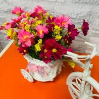 ราคา พร้อมส่งจากไทย ต้นไม้ปลอม ต้นไม้ตกแต่งบ้าน ต้นไม้ประดิษฐ์ ดอกไม้ปลอม กระถางดอกไม้ จักรยานพร้อมดอกไม้ปลอม สวย สดใส (17276724050)