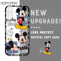 ราคา Hontinga ปลอกกรณีสำหรับ Vivo S1 Vivo T1X Vivo V21 5G4G Y01A Y01 Vivoy01a Vivov21 4G กรณีใสกรณี Mickey Minnie Mouse ซิลิโคนฝาครอบกล้องป้องกันกรณียางกลับฝาครอบโทรศัพท์ Softcase สำหรับหญิง (16876878427)