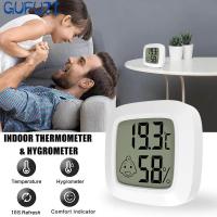 ราคา GUFUZI มินิไฮโกรมิเตอร์เครื่องวัดอุณหภูมิ LCD ดิจิตอลอุณหภูมิความชื้น Meter Gauge พร้อมตัวบ่งชี้สภาพอากาศในห้อง Mini Hygrometer Thermometer (16519515013)