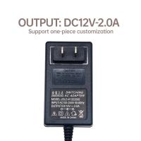 ราคา DC 12V 2A อะแดปเตอร์จ่ายไฟ สายไฟแยกเหมาะกับทีวี กล้องรักษาความปลอดภัย4 0 1 7มม 5 5X2 5มม T 5 5 4 0อินพุต AC 100 240V 50 60Hzเอาต์พุต DC 12V 2A (16477644163)