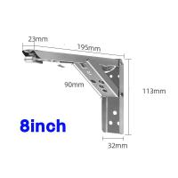 ราคา สแตนเลสพับสามเหลี่ยม ฉากพับสแตนเลส พับได้ ชั้นวางของสแตนเลสแบบพับได้ ฉากรับชั้นพับเก็บได้ ชั้นDIY ชั้นพับ ฉากพับ โต๊ะพับ (13545458224)