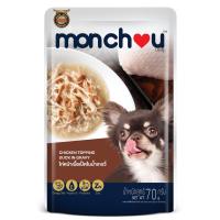 ราคา Monchou อาหารเปียกสุนัข แบบซอง มองชู ขนาด 70g เพาซ์หมา (20604059148)