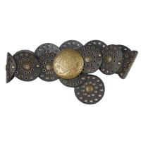 ราคา Sweetboxe ชุดเดรสยีนส์สำหรับผู้หญิงชุดเดรสยีนส์เข็มขัดหนังเทียมโลหะมีรูเข็มขัดสไตล์วินเทจเข็มขัดปรับได้ตกแต่งเสื้อกันหนาว2023ชิ้น (19805351828)