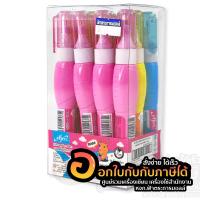 ราคา ปากกาลบคำผิด ELFEN Correction Pen รุ่น MARE น้ำยาลบคำผิด หัวเหล็ก เอลเฟ่น แท่งยาว คละสี 12 ด้าม กล่อง (802648396)