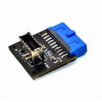 ราคา เมนบอร์ด USB Mainboard USB 3 0 19PIN to Type E ส่งเร็ว ประกัน CPU2DAY (3877276764)