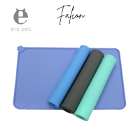 ราคา Falcon Els Pet แผ่นซิลิโคน รองชามอาหาร แผ่นยางกันลื่น กันเปื้อนพื้น ไม่หกเลอะเทอะ แผ่นรองชามอาหารสุนัข แมว (9025979743)
