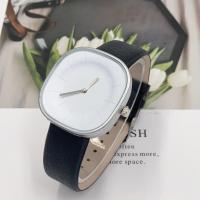 ราคา นาฬิกา ผู้หญิง นาฬิกาข้อมือ สายหนัง สีพาสเทล มินิมอล สายคาเฟ่ (18691311577)