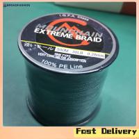 ราคา Broadfashion Fishing Line Powerful Braided Wire Strong 20lb 30lb 40lb Multifilament Fiber Line (20612175815)