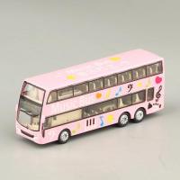 ราคา 1 87มินิรถบัสสองชั้นชมวิวเปิดประทุนรถบัสดึงกลับโลหะผสมโมเดลรถของเล่นเด็กผู้ชาย (17725406694)