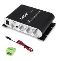 ราคา Lepy LP 838เครื่องขยายเสียงรถยนต์12V Mini Hi Fi 2 1แอมปลิฟายเออร์วิทยุ CD MP3 MP4สเตอริโอแอมป์ลำโพงเบสเครื่องเล่นสำหรับใช้ในรถบ้าน (9926648727)