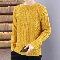 ราคา Thaya 2022ใหม่เสื้อกันหนาวผู้ชายอินเทรนด์หล่อฤดูหนาวหนาเสื้อกันหนาวเกาหลีรุ่นหลวมรอบคอเสื้อกันหนาว (16814033556)