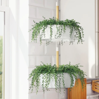 ราคา สินค้า IKEA แท้ 100 1ชิ้น กระถางต้นไม้ แบบแขวน ด้ามไม้ 29ซม เหมาะสำหรับใช้ในร่ม (12232015381)