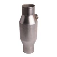 ราคา 2 5inch Spun Universal Catalytic Converter High Flow Stainless Steel 425250 Exhaust Catalytic Converter (16678642717)