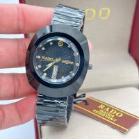 ราคา นาฬิกา ผู้ชาย นาฬิกาข้อมือ ราโด้ มีเราขายเจ้าเดียว นาฬิกาวินเทจ สายสแตนเลส ตัดสายได้ หน้าปัด 43MM มีวันที่ พร้อมกล่องหนังแบรนด์ฟรี (21061982255)