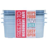 ราคา BigHot JCJ Click Lock ชุดกล่องถนอมอาหาร 1x3 300 ml No 31324 ยอดขายอันดับ 1 (20901979078)