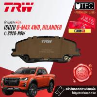ราคา TRW Premium ผ้าดิสเบรคหน้า ผ้าเบรค หน้า หลัง ก้ามเบรค หลัง Isuzu DMAX D Max 4WD Hilander ยกสูง ปี 2020 NOW TRW UTEC U TEC GDB 8342 UT GS 7887 อีซูซุ ดีแม็กซ์ พลานุภาพ ปี 2021222324 dmax20 (21279283210